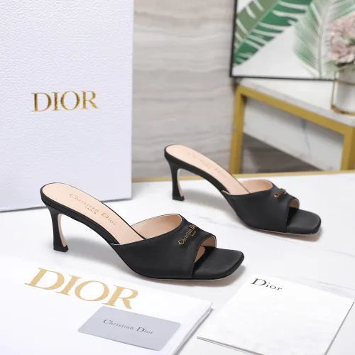 Replica Christian Dior Slippers For Women #1409952 $98.00 USD for Wholesale