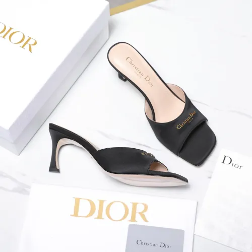 Replica Christian Dior Slippers For Women #1409952 $98.00 USD for Wholesale