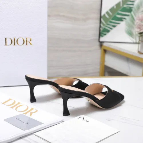 Replica Christian Dior Slippers For Women #1409952 $98.00 USD for Wholesale