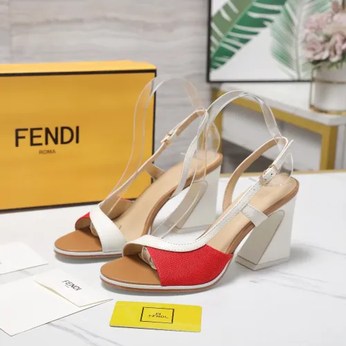 Wholesale Fendi Sandal For Women #1409966 $112.00 USD, Wholesale Quality Replica Fendi Sandal