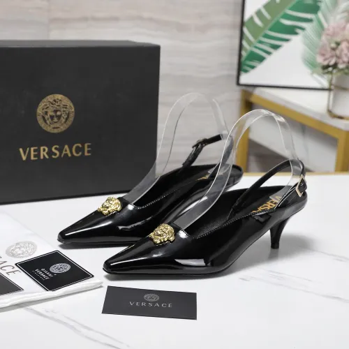 Wholesale Versace Sandal For Women #1409986 $118.00 USD, Wholesale Quality Replica Versace Sandal