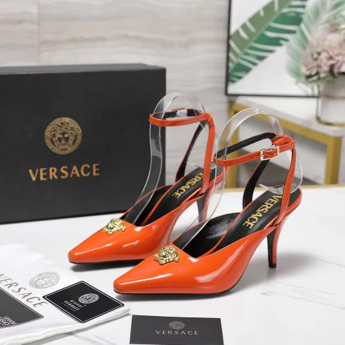 Wholesale Versace Sandal For Women #1409990 $118.00 USD, Wholesale Quality Replica Versace Sandal