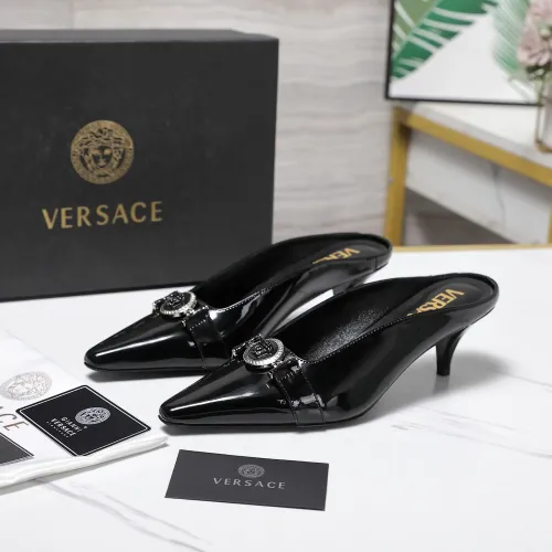 Wholesale Versace Slippers For Women #1409996 $118.00 USD, Wholesale Quality Replica Versace Slippers