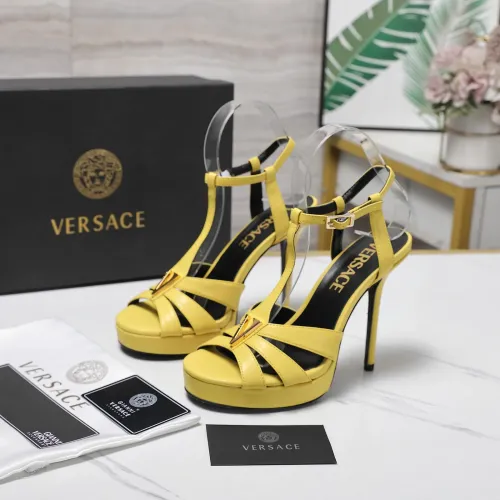 Wholesale Versace Sandal For Women #1409998 $118.00 USD, Wholesale Quality Replica Versace Sandal