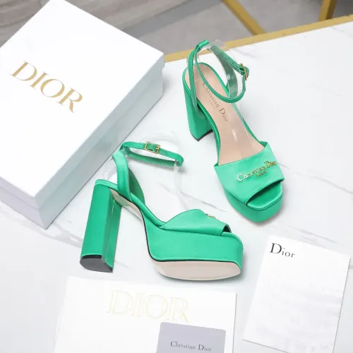 Replica Christian Dior Sandal For Women #1410011 $122.00 USD for Wholesale