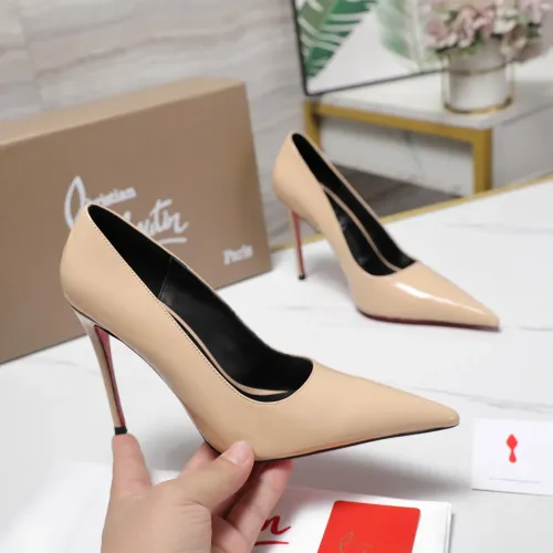 Replica Christian Louboutin High-heeled shoes For Women #1410030 $115.00 USD for Wholesale