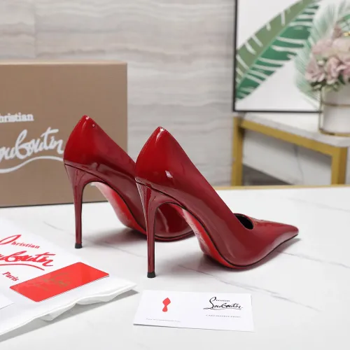 Replica Christian Louboutin High-heeled shoes For Women #1410031 $115.00 USD for Wholesale