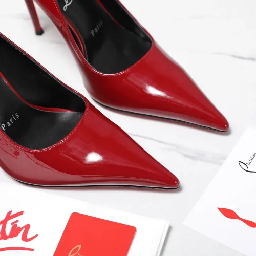 Replica Christian Louboutin High-heeled shoes For Women #1410031 $115.00 USD for Wholesale
