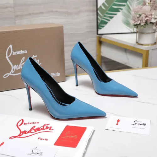 Replica Christian Louboutin High-heeled shoes For Women #1410032 $115.00 USD for Wholesale