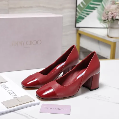 Wholesale Jimmy Choo High-Heeled Shoes For Women #1410044 $115.00 USD, Wholesale Quality Replica Jimmy Choo High-Heeled Shoes
