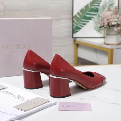 Replica Jimmy Choo High-Heeled Shoes For Women #1410044 $115.00 USD for Wholesale
