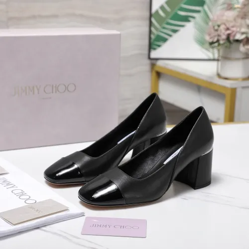 Wholesale Jimmy Choo High-Heeled Shoes For Women #1410048 $115.00 USD, Wholesale Quality Replica Jimmy Choo High-Heeled Shoes