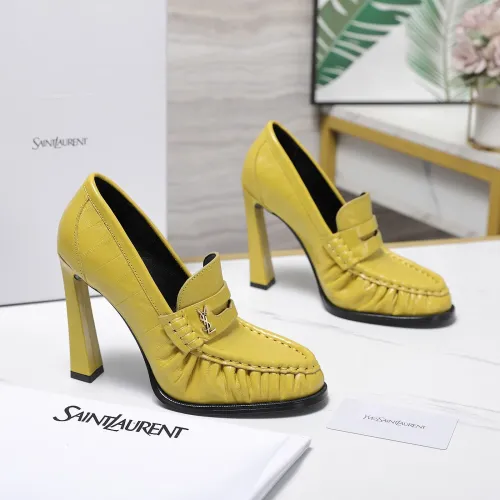 Wholesale Yves Saint Laurent YSL High-Heeled Shoes For Women #1410054 $128.00 USD, Wholesale Quality Replica Yves Saint Laurent YSL High-Heeled Shoes