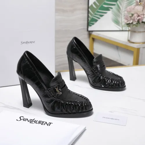 Wholesale Yves Saint Laurent YSL High-Heeled Shoes For Women #1410058 $128.00 USD, Wholesale Quality Replica Yves Saint Laurent YSL High-Heeled Shoes