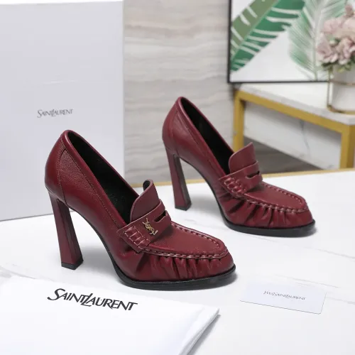 Wholesale Yves Saint Laurent YSL High-Heeled Shoes For Women #1410060 $128.00 USD, Wholesale Quality Replica Yves Saint Laurent YSL High-Heeled Shoes