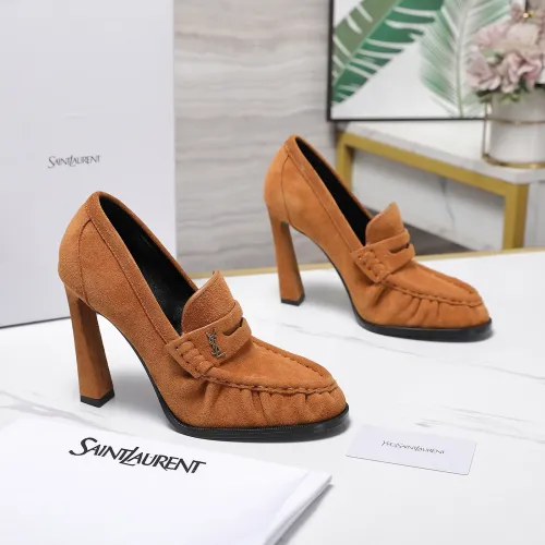 Wholesale Yves Saint Laurent YSL High-Heeled Shoes For Women #1410062 $128.00 USD, Wholesale Quality Replica Yves Saint Laurent YSL High-Heeled Shoes