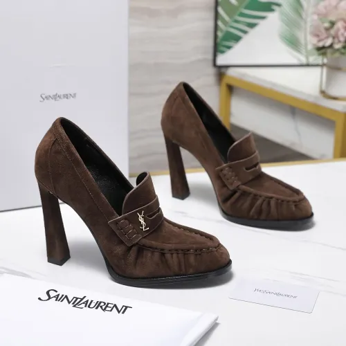 Wholesale Yves Saint Laurent YSL High-Heeled Shoes For Women #1410063 $128.00 USD, Wholesale Quality Replica Yves Saint Laurent YSL High-Heeled Shoes