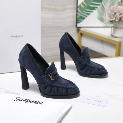 Wholesale Yves Saint Laurent YSL High-Heeled Shoes For Women #1410065 $128.00 USD, Wholesale Quality Replica Yves Saint Laurent YSL High-Heeled Shoes