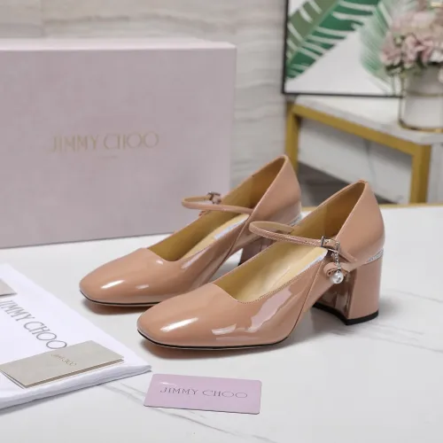 Wholesale Jimmy Choo High-Heeled Shoes For Women #1410070 $115.00 USD, Wholesale Quality Replica Jimmy Choo High-Heeled Shoes