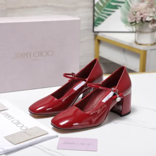 Wholesale Jimmy Choo High-Heeled Shoes For Women #1410073 $115.00 USD, Wholesale Quality Replica Jimmy Choo High-Heeled Shoes