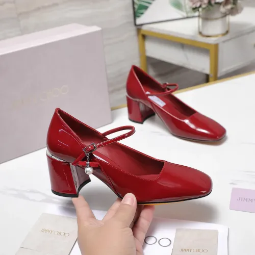Replica Jimmy Choo High-Heeled Shoes For Women #1410073 $115.00 USD for Wholesale