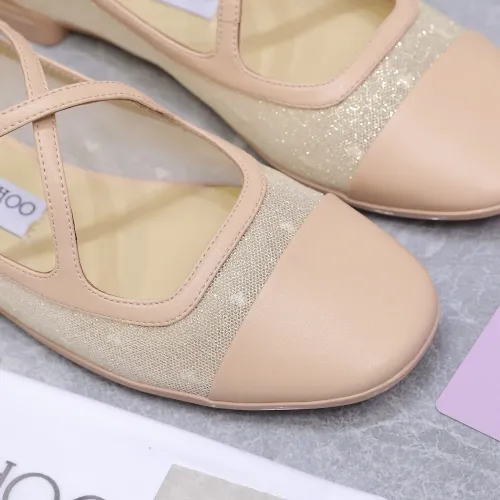 Replica Jimmy Choo Flat Shoes For Women #1410087 $108.00 USD for Wholesale