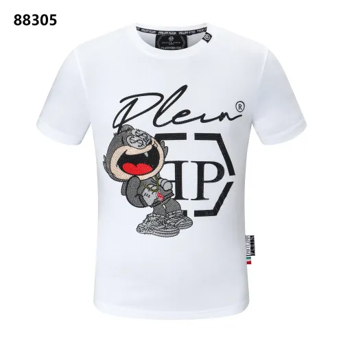 Wholesale Philipp Plein PP T-Shirts Short Sleeved For Men #1410117 $27.00 USD, Wholesale Quality Replica Philipp Plein PP T-Shirts