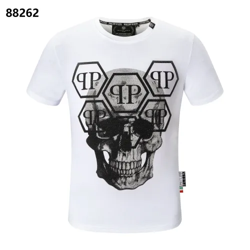 Wholesale Philipp Plein PP T-Shirts Short Sleeved For Men #1410127 $27.00 USD, Wholesale Quality Replica Philipp Plein PP T-Shirts