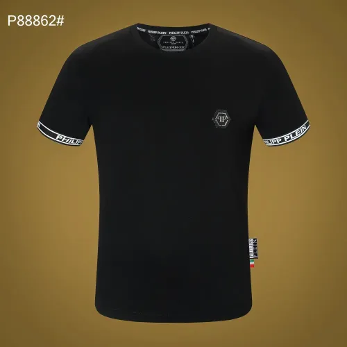 Wholesale Philipp Plein PP T-Shirts Short Sleeved For Men #1410130 $27.00 USD, Wholesale Quality Replica Philipp Plein PP T-Shirts