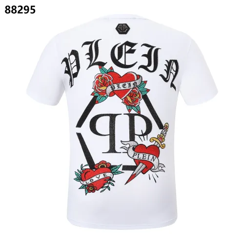 Wholesale Philipp Plein PP T-Shirts Short Sleeved For Men #1410137 $27.00 USD, Wholesale Quality Replica Philipp Plein PP T-Shirts