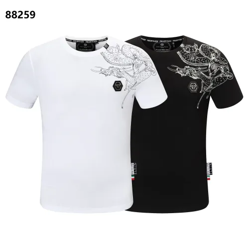 Replica Philipp Plein PP T-Shirts Short Sleeved For Men #1410141 $27.00 USD for Wholesale