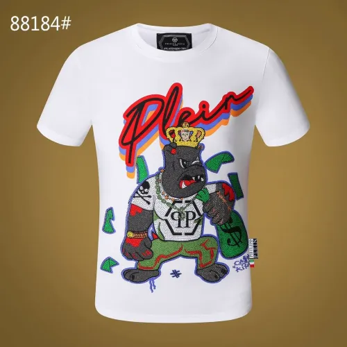 Wholesale Philipp Plein PP T-Shirts Short Sleeved For Men #1410145 $27.00 USD, Wholesale Quality Replica Philipp Plein PP T-Shirts