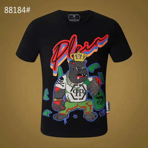 Wholesale Philipp Plein PP T-Shirts Short Sleeved For Men #1410146 $27.00 USD, Wholesale Quality Replica Philipp Plein PP T-Shirts