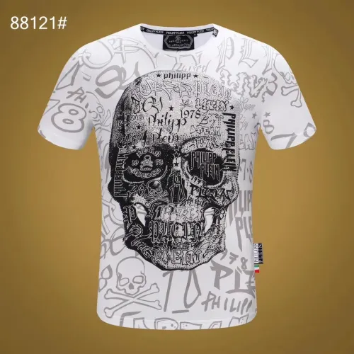 Wholesale Philipp Plein PP T-Shirts Short Sleeved For Men #1410147 $27.00 USD, Wholesale Quality Replica Philipp Plein PP T-Shirts