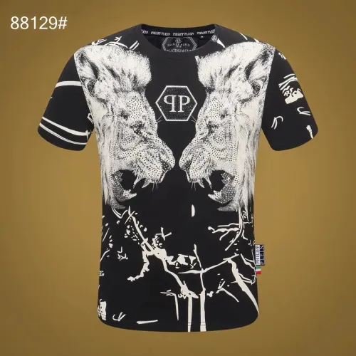 Wholesale Philipp Plein PP T-Shirts Short Sleeved For Men #1410150 $27.00 USD, Wholesale Quality Replica Philipp Plein PP T-Shirts