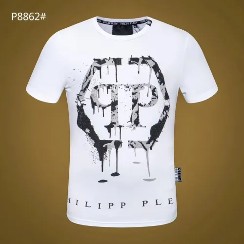 Wholesale Philipp Plein PP T-Shirts Short Sleeved For Men #1410153 $27.00 USD, Wholesale Quality Replica Philipp Plein PP T-Shirts