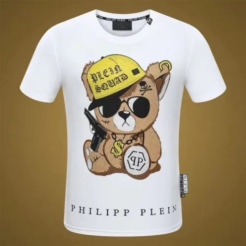 Wholesale Philipp Plein PP T-Shirts Short Sleeved For Men #1410155 $27.00 USD, Wholesale Quality Replica Philipp Plein PP T-Shirts
