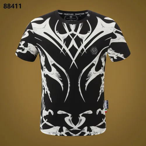 Wholesale Philipp Plein PP T-Shirts Short Sleeved For Men #1410158 $27.00 USD, Wholesale Quality Replica Philipp Plein PP T-Shirts