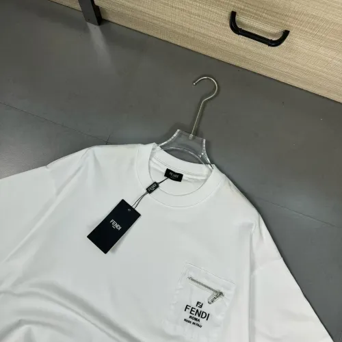 Replica Fendi T-Shirts Short Sleeved For Unisex #1410169 $32.00 USD for Wholesale