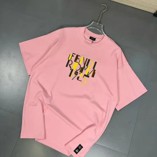 Wholesale Fendi T-Shirts Short Sleeved For Unisex #1410174 $32.00 USD, Wholesale Quality Replica Fendi T-Shirts