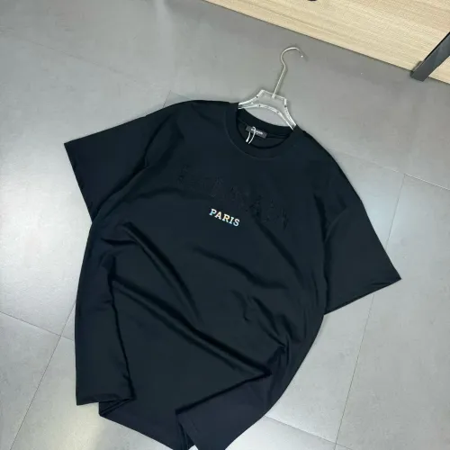 Wholesale Balmain T-Shirts Short Sleeved For Unisex #1410221 $32.00 USD, Wholesale Quality Replica Balmain T-Shirts