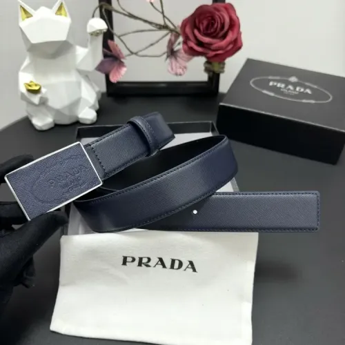 Replica Prada AAA Quality Belts For Men #1410288 $60.00 USD for Wholesale
