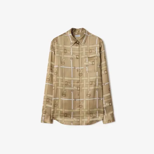 Wholesale Burberry Shirts Long Sleeved For Women #1410292 $76.00 USD, Wholesale Quality Replica Burberry Shirts