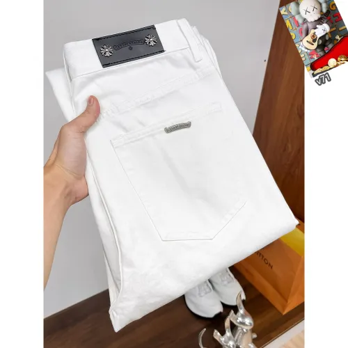 Wholesale Chrome Hearts Jeans For Men #1410319 $48.00 USD, Wholesale Quality Replica Chrome Hearts Jeans