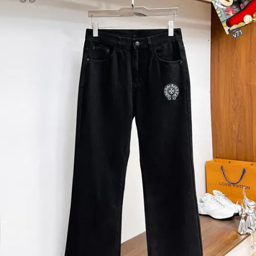 Replica Chrome Hearts Jeans For Men #1410320 $48.00 USD for Wholesale