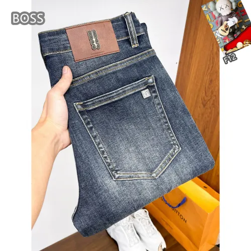 Wholesale Boss Jeans For Men #1410331 $48.00 USD, Wholesale Quality Replica Boss Jeans