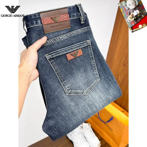 Wholesale Armani Jeans For Men #1410334 $48.00 USD, Wholesale Quality Replica Armani Jeans