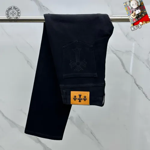 Replica Chrome Hearts Jeans For Men #1410339 $48.00 USD for Wholesale