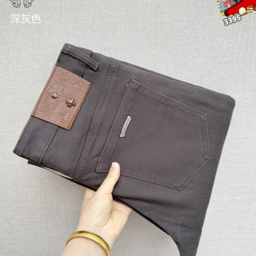 Wholesale Chrome Hearts Jeans For Men #1410358 $48.00 USD, Wholesale Quality Replica Chrome Hearts Jeans