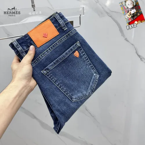 Wholesale Hermes Jeans For Men #1410371 $48.00 USD, Wholesale Quality Replica Hermes Jeans